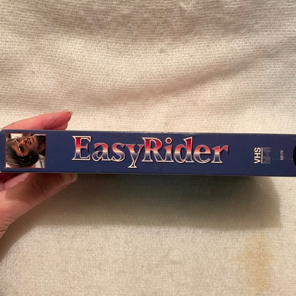 Easy Rider VHS Tape Vintage Peter Fonda Jack Nicholson Biker Classic Movie - Picture 10 of 10